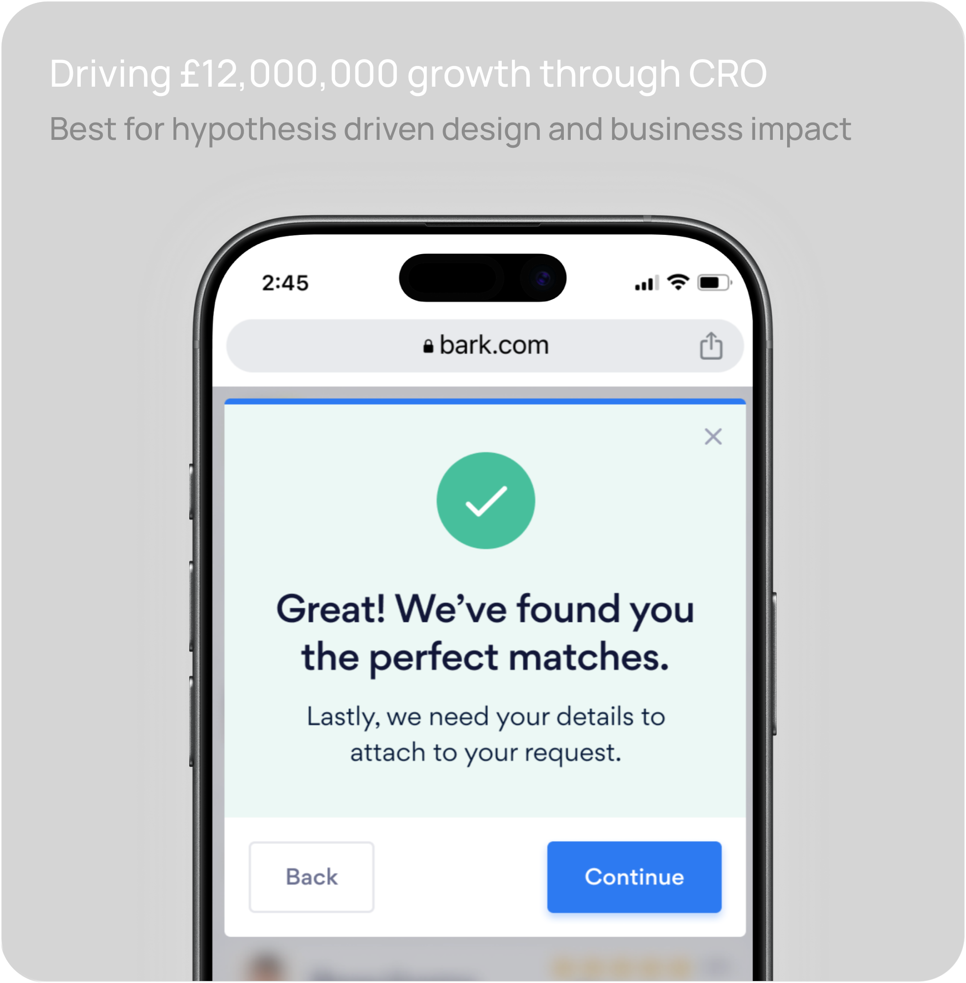 Driving growth through conversion optimisation